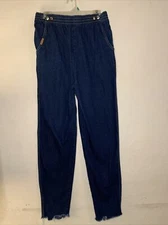 Vintage Gitano Women’s Ultra High Waist Jeans Stretch Sz 14 Cut Off 