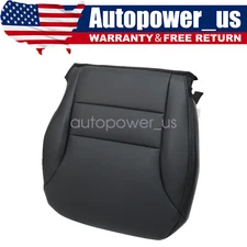 For 2005-2007 Honda CRV Front Driver Bottom Perforated Leather Seat Cover Black