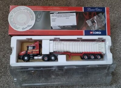 Corgi Scania T Cab Bulk Tipper John Toulson Teeside Ltd Mint Boxed 1/50 CC12808