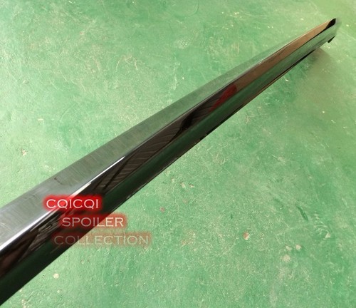 Painted Audi 12-18 A6 S6 C7 sedan trunk spoiler color: LY9B Brilliant black◎ - Picture 2 of 3