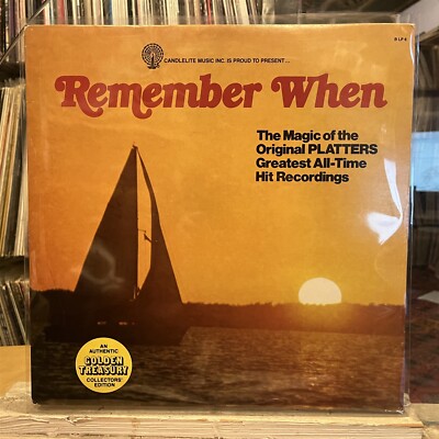 [SOUL/R&B]~EXC LP~The PLATTERS~Remember When~Magic Of The Original~[1979~CANDELI