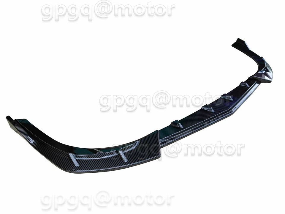 For Toyota Highlander 2020-2023 XLE LE Carbon Front Bumper Lip Spoiler Protector - Image 2 of 4