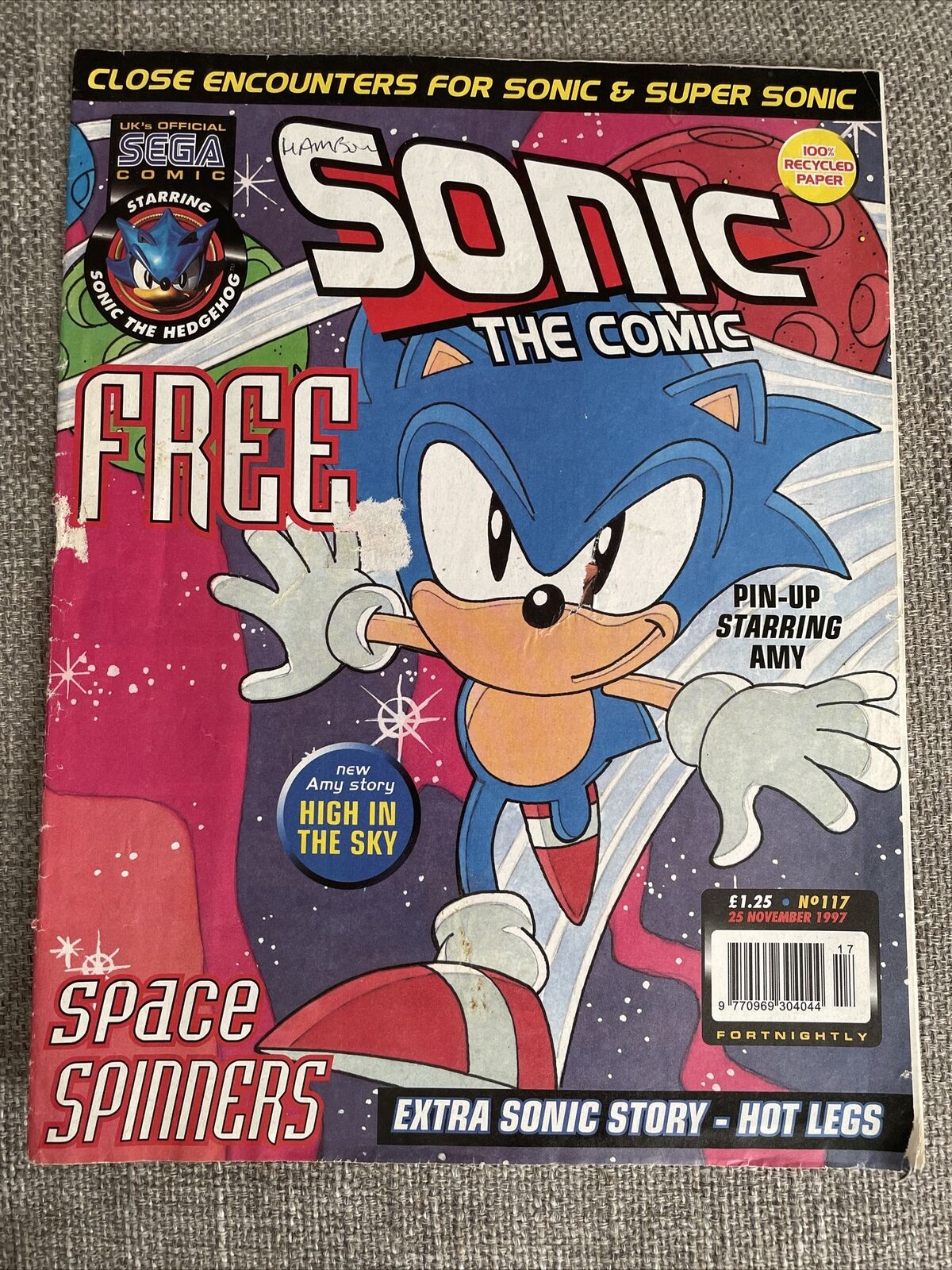 Sonic the Comic #170 Fleetway UK