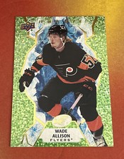 2021-22 Upper Deck UD Ice Green Parallel #127 Wade Allison Rookie RC Flyers