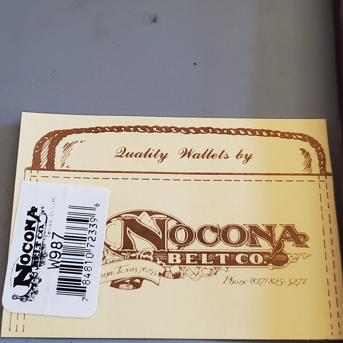 は Nocona Wallet/Checkbook Leather Cover New | eBay