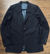 NWOT DIOR Uniform Unisex Blazer Coat Jacket 100 VIRGIN WOOL Men  s 38 R Women L