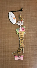 Sunset Vista Designs Cat Put Your Party Boots On and Be Merry Ornament