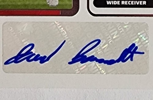 2022 Contenders Football Rookie Ticket Auto Jared Bernhardt Atlanta Falcons - Picture 2 of 3