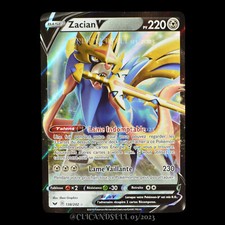 carte Pokémon Zacian V 138/202 #2 EB01 - Épée et Bouclier NEUF FR