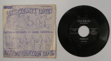 45 RPM Doug Harrell Colonial EP 501 Hospitality Blues Exsanguination Blues