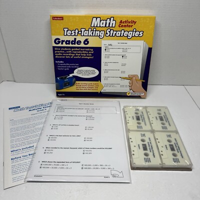 Lakeshore Math Test-Taking Strategies Grade 6 Practice Test Instructional Tapes