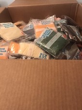 Columbia Minerva Rya Shag Latch Hook Rug Yarn 320 Packages 11 Colors