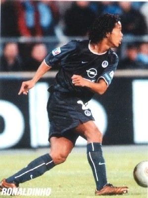 01-02 PSG パリサンジェルマン ロナウジーニョ ユニフォーム（H） 01-02パリサンジェルマン PSG Paris-Saint-German(H)#21