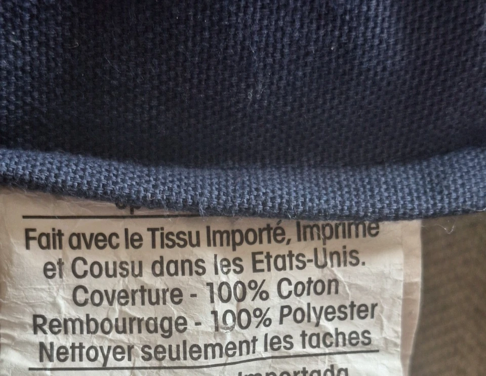 Gorra de béisbol vintage Biederlack NY Yankees almohada hecha en EE. UU. 16x17 Foto 4 de 4