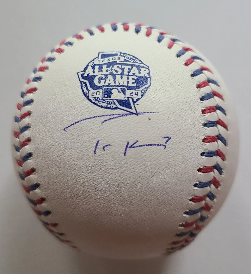 Trea Turner Signed Auto 2024 All Star Game OML Baseball USA SM BAS COA Phillies - Image 2 of 4