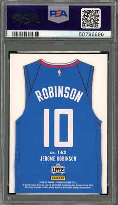 Jerome Robinson Rookie Card 2018-19 Panini Threads Dazzle Gold (3