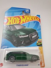 Hot Wheels '17 Audi RS 6 Avant Green 187/250 - Wagons