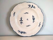 Belgique Assiette Porcelaine Tournai XVIIIe