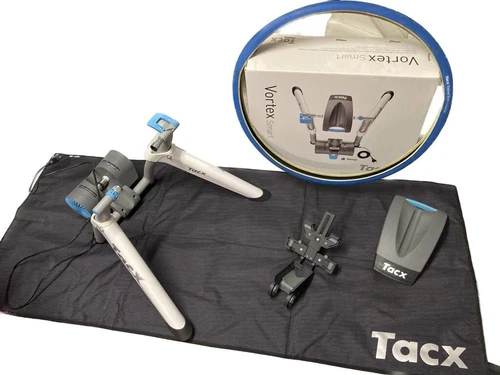 Tacx® Flow Smart-Trainer Indoor Cycling Fahrradtrainer plus Zubehör Top Zustand