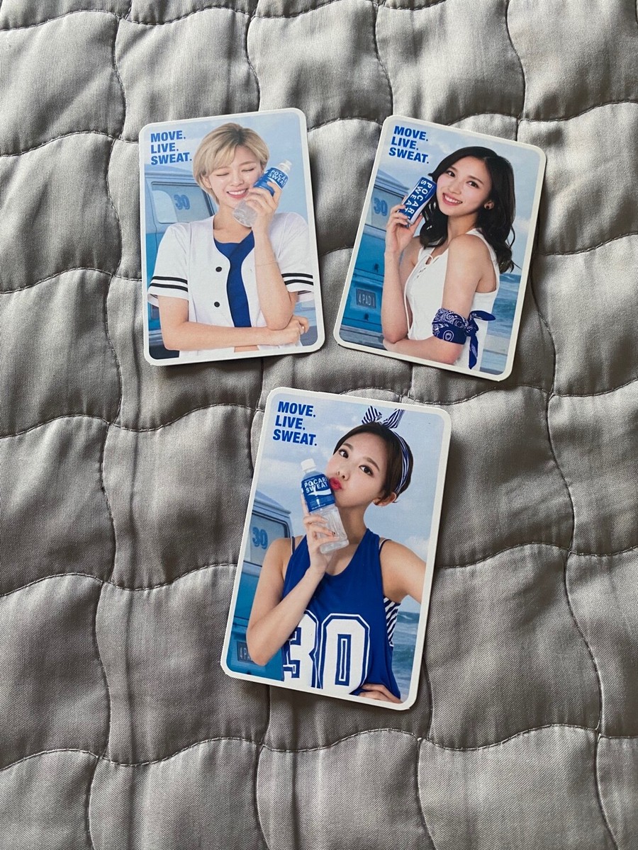 TWICE ポカリ スエット Pocari Sweat 30th トレカ 9枚 TWICE Pocari Sweat 30th Anniversary Photo Card Limited 300