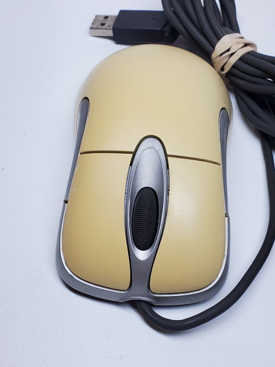 Vintage Microsoft IntelliMouse Optical USB 5 Button Mouse | eBay
