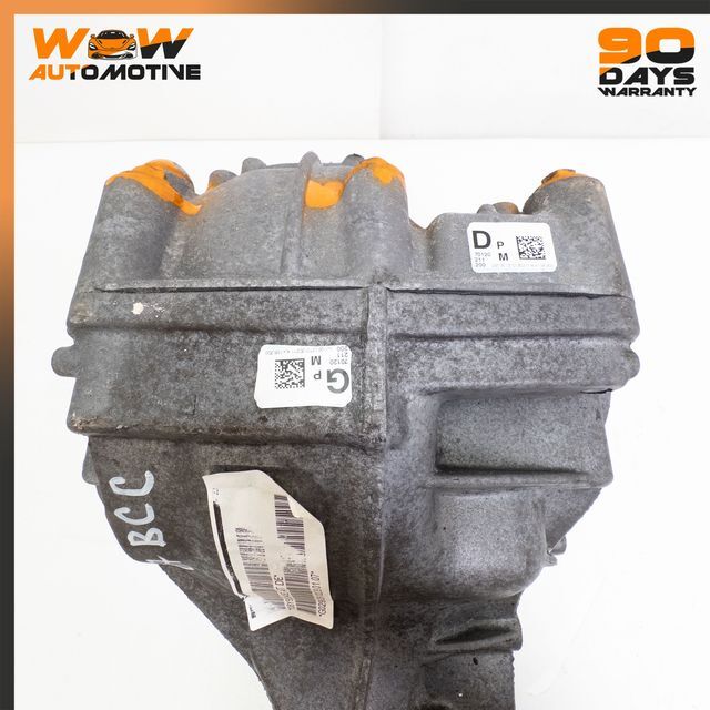 04-19 BENTLEY CONTINENTAL GTC REAR DIFFERENTIAL DIFF AXLE CARRIER ASSEMBLY OEM