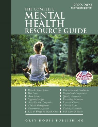 Complete Mental Health Resource Guide, 2022/23 by Laura Mars (2022 ...
