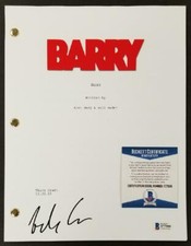 Andy Carey signed Barry TV Script 