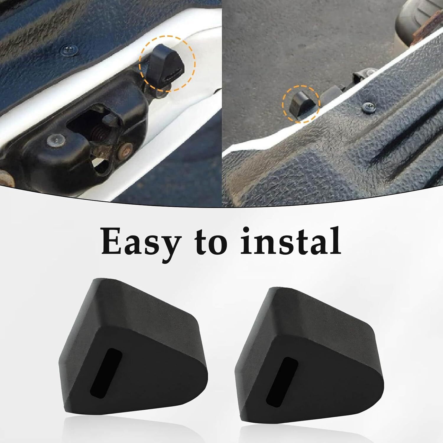 Pair Of Tailgate Bump Stop For Chevrolet Silverado GMC Sierra 1999-2007