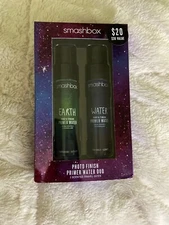 Smashbox Photo Finish Primer Water Duo Travel Size Water & Earth $30 Value