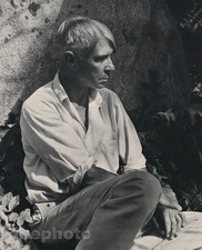 1931 Vintage Author Poet CARL SANDBURG Portrait Photo Art 11x14 EDWARD STEICHEN