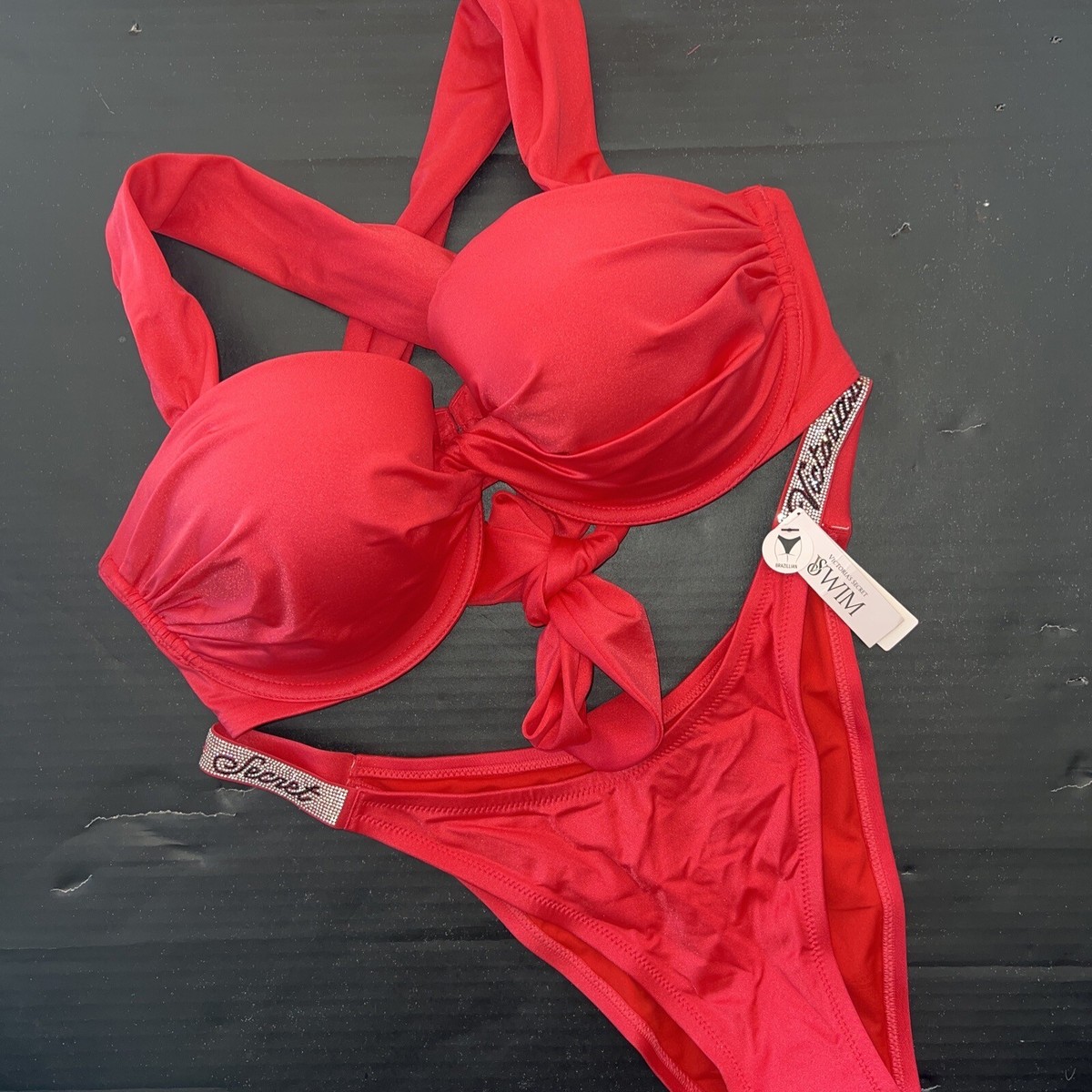 水着・ラッシュガード The red thread S tinyring bikini set theredthread S tinyring bikini set black - メルカリ