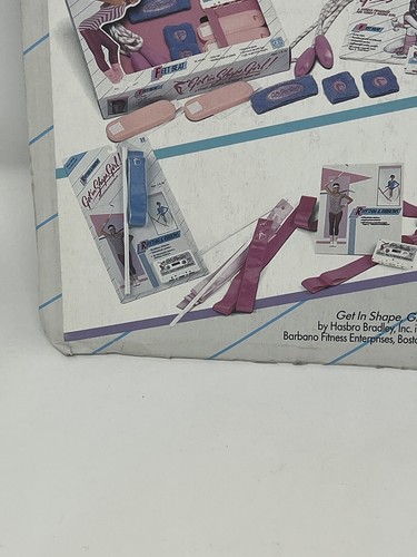 Vintage 1985 Hasbro Get In Shape, Girl Book and Cassette SEALED Cassette 2 - Picture 8 of 9