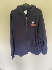 Disney Store Exclusive Navy Blue Full-Zip Mickey Mouse Hoodie Sweatshirt XL