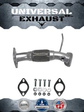 Fits: 2009-2010 KIA OPTIMA / KIA RONDO 2.4L Direct-Fit FRONT EXHAUST FLEX PIPE