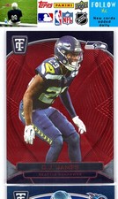 2024 Panini Totally Certified #115 D.J. James Mirror Red #/249