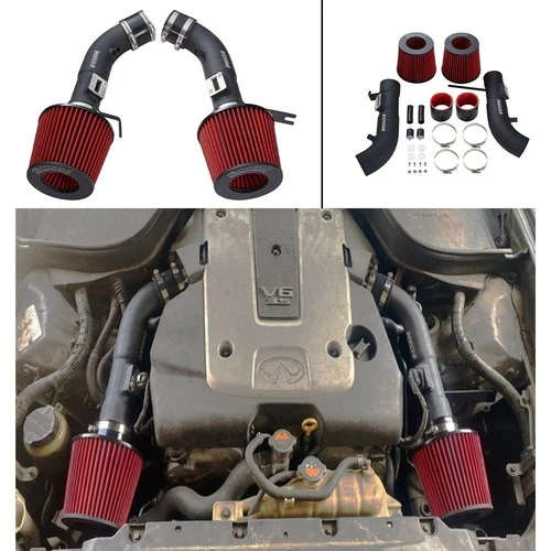 Cold Air Intake System For INFINITI G35 G37 Q50 2009-2020 Nissan 350Z 370Z