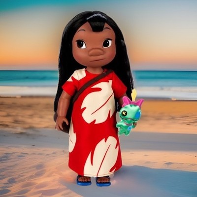 Disney Animators Puppe Lilo von Lilo und Stitch Brandneu