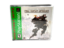 Final Fantasy Anthology Greatest Hits PS1 FFV Disc Case Manual Missing FFVI Disc