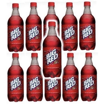 Big Red Soda 20 oz Bottles (Pack of 6) Free Shipping Fast Shipping