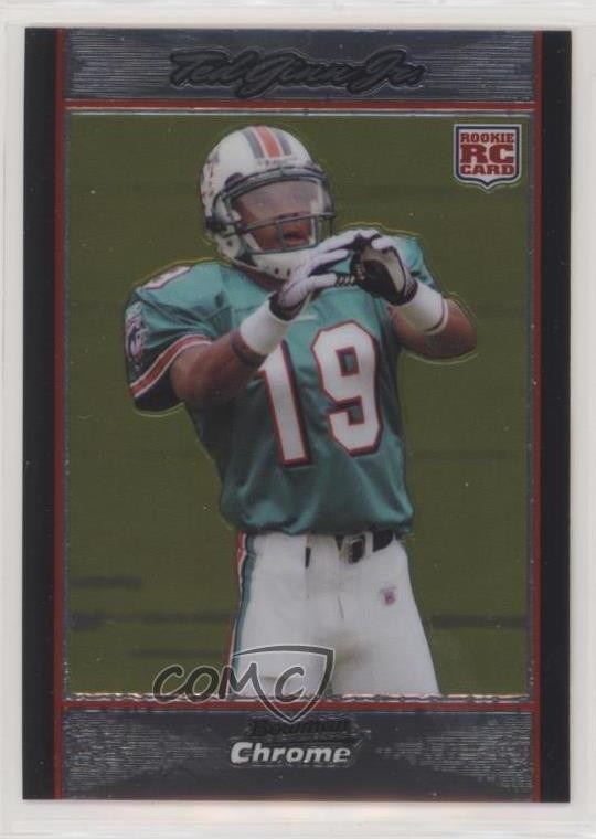 Ted Ginn Jr. #BC76 2007 Bowman Chrome Football Basse Set