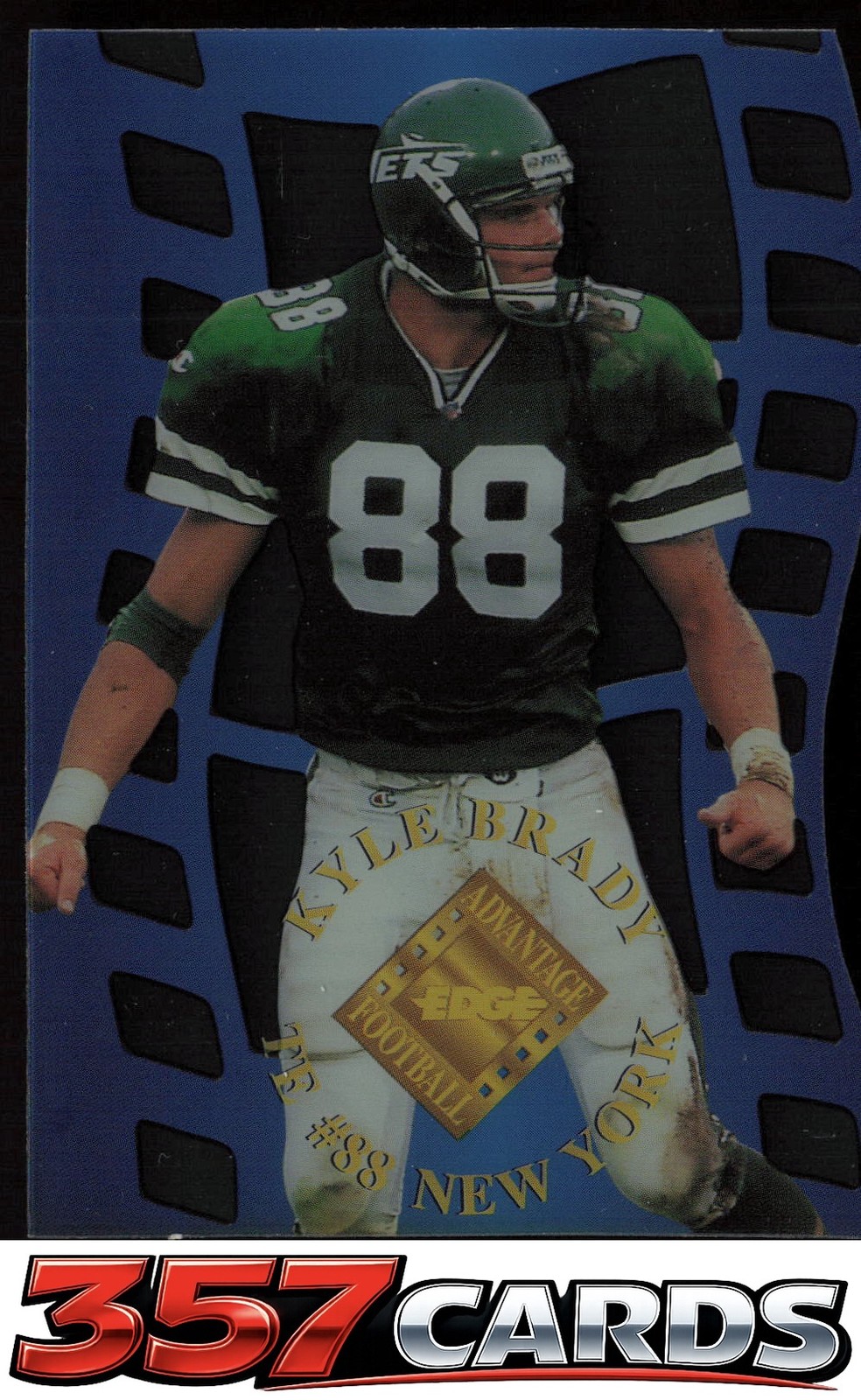 1996 Collector's Edge Advantage Kyle Brady Crystal Cuts /5000 #CC5