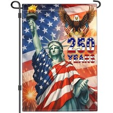 250 Year American Anniversary Garden Flag 250 Merchandise Decorations 250th
