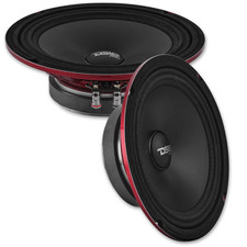 2x DS18 8" Midrange Loudspeaker - 250w Rms 2-ohm PRO-SM8.2 Water Resistant Cone