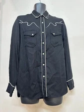 WACKO MARIA × WOLF’S HEAD Western Shirt Long Sleeve Japan Size M Pre-owned