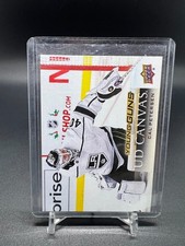 2018-19 Upper Deck UD Canvas #C231 Cal Petersen YG RC Young Guns Rookie