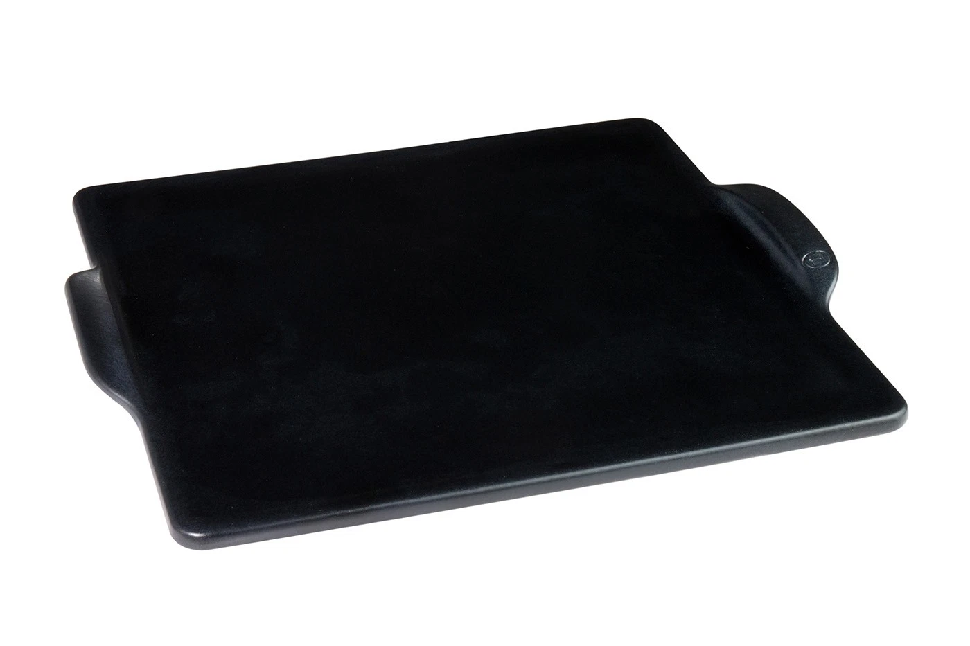 Emile Henry Square Pizza Stone, 14" x 14", Charcoal