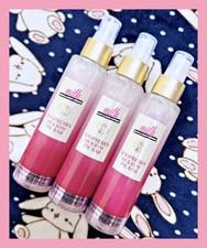 Bath  Body Works Raspberry Holiday Pie Milk Bar 4.9oz Diamond Shimmer Mist x3