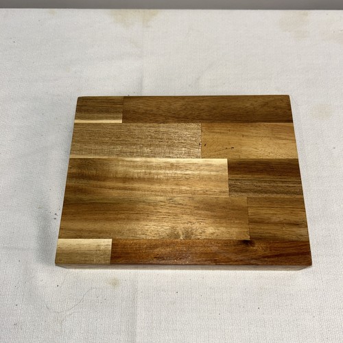 Reversible Acacia 6.5x8” Wood Butcher Block Cheese Board