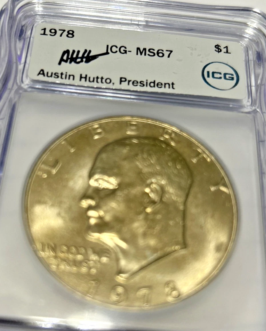 MS 67 Graded Eisenhower Dollars (1971-1978) for sale | eBay